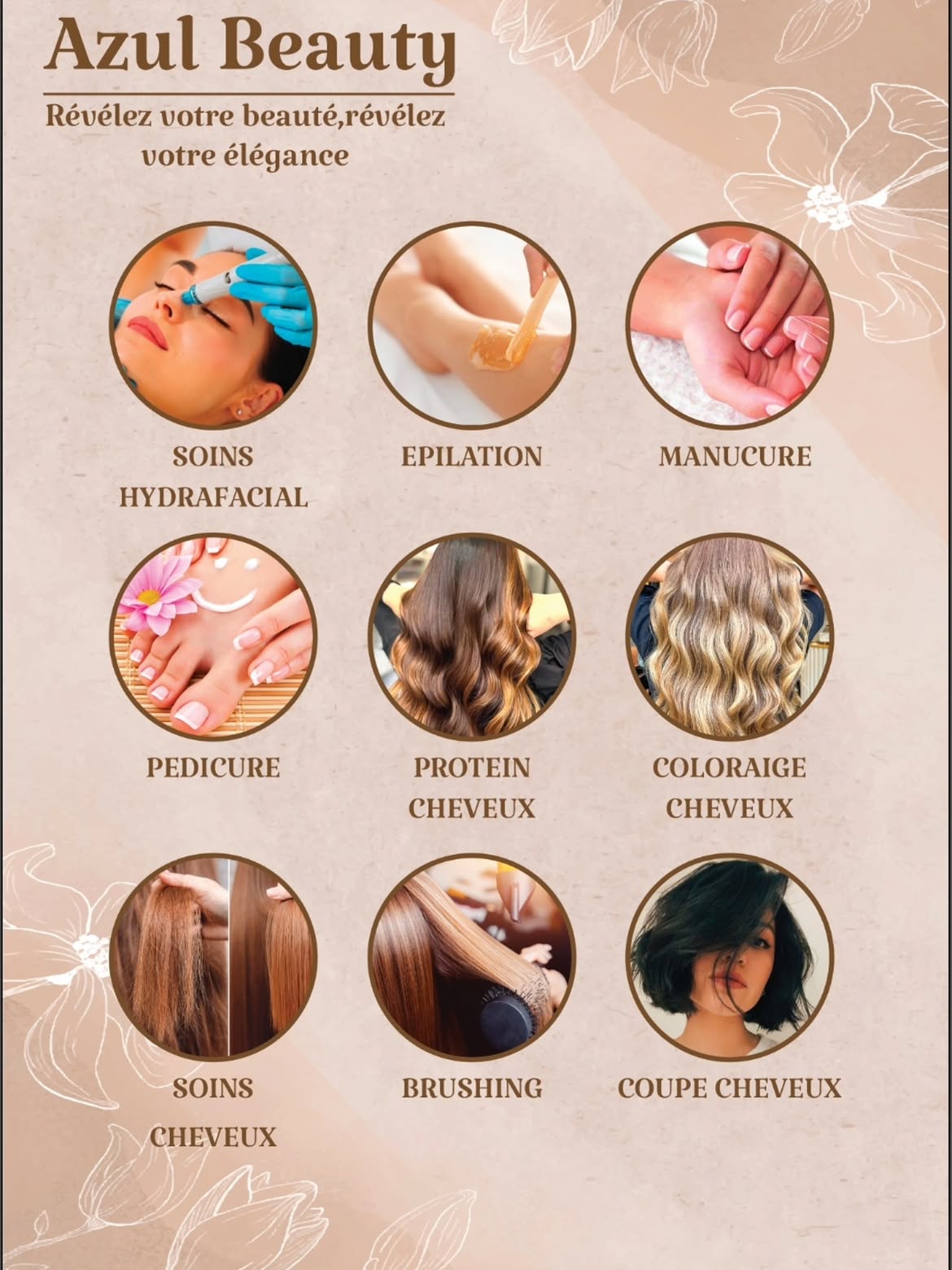 Cabine head spa
